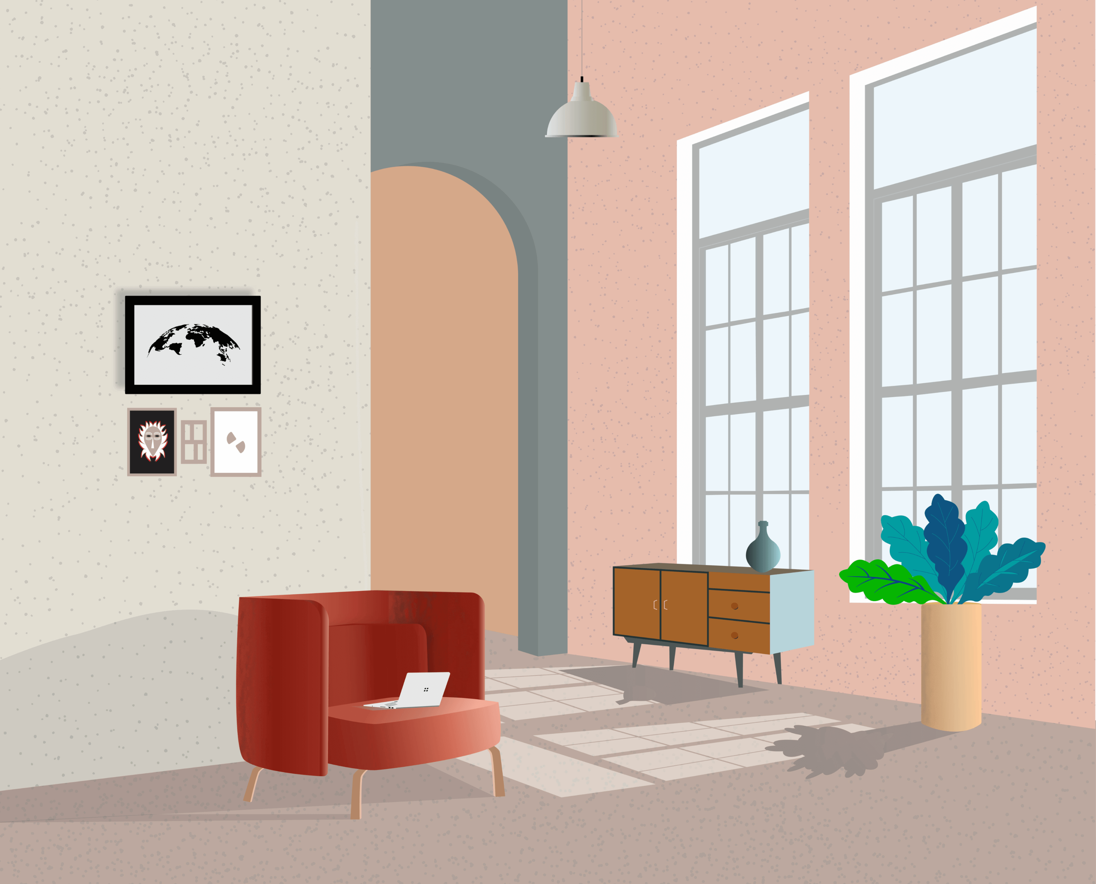 a photo of an illustration